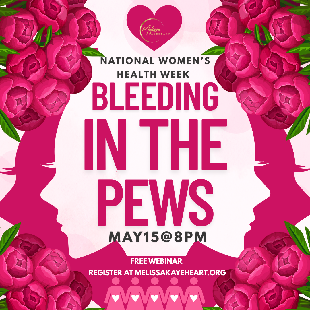 Bleeding In The Pews Webinar for National Women's Mental Health Week